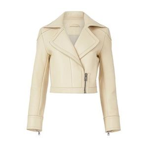 Diane Von Furstenberg Valeria Leather Jacket